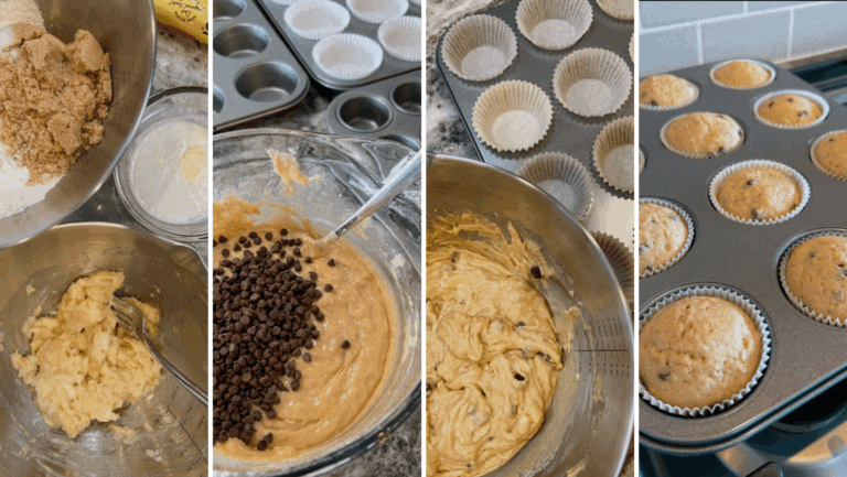 Banana Chocolate Chip Muffins