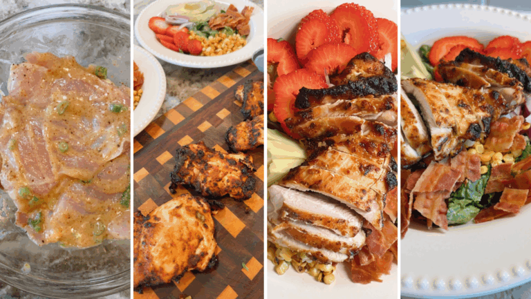 Air Fryer Honey Mustard Chicken Salad